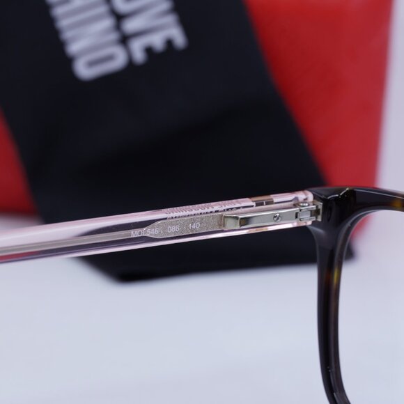 🕶️ New Moschino MOL546 008600 Eyeglasses - Dark Havana Frame, 57mm - Picture 7 of 12
